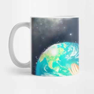 Save the earth girl Mug